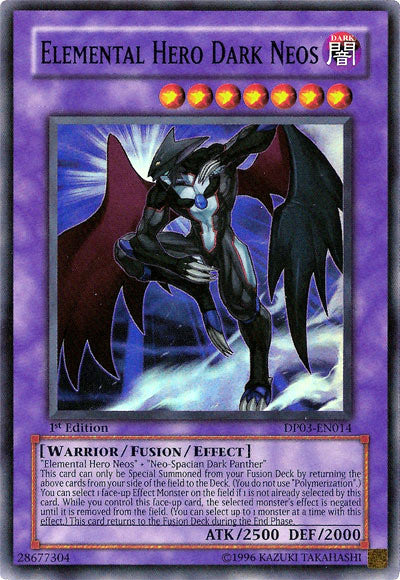 Elemental Hero Dark Neos [DP03-EN014] Super Rare | Jomio and Rueliete's Cards and Comics