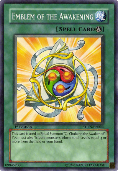 Emblem of the Awakening [STON-EN044] Common | Jomio and Rueliete's Cards and Comics