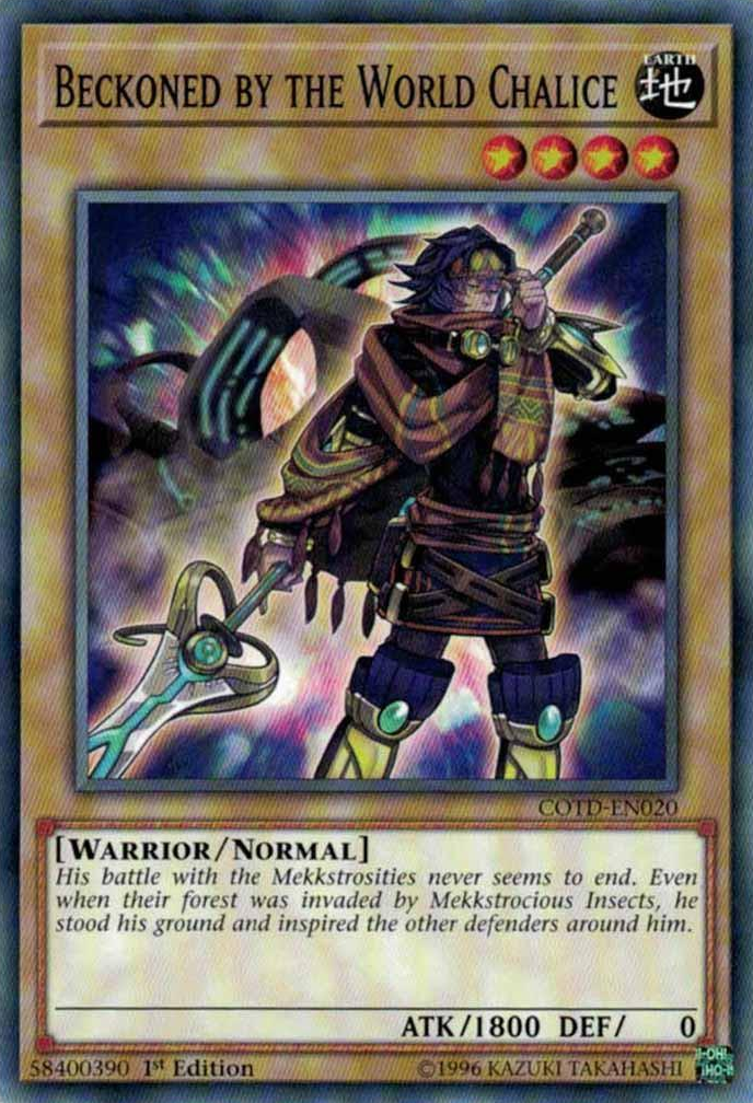 Beckoned by the World Chalice [COTD-EN020] Common | Jomio and Rueliete's Cards and Comics