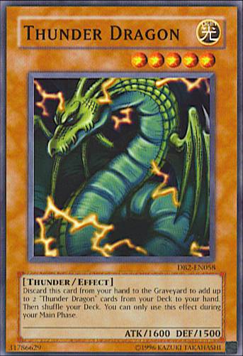 Thunder Dragon [DB2-EN058] Common | Jomio and Rueliete's Cards and Comics