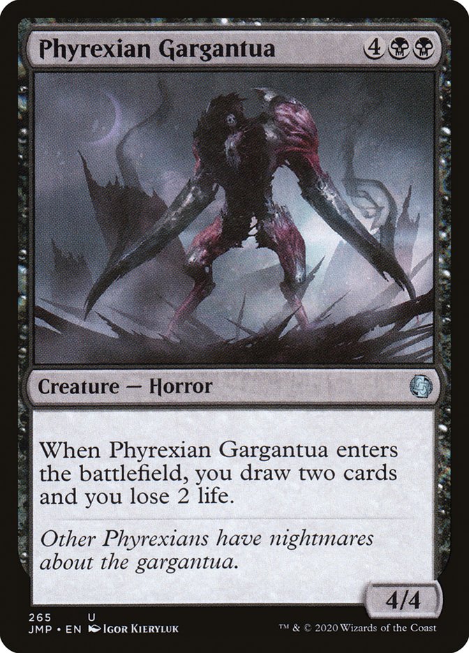 Phyrexian Gargantua [Jumpstart] | Jomio and Rueliete's Cards and Comics