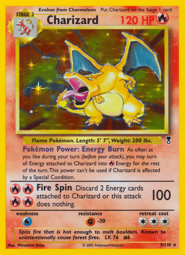 Charizard (3/110) [Legendary Collection] | Jomio and Rueliete's Cards and Comics