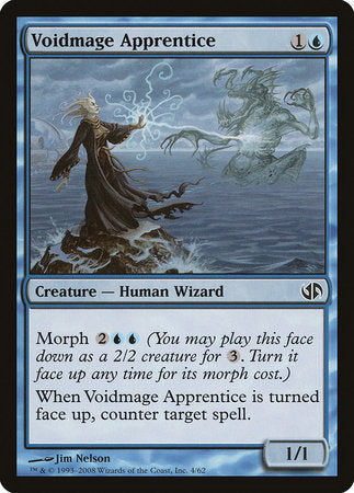 Voidmage Apprentice [Duel Decks: Jace vs. Chandra] | Jomio and Rueliete's Cards and Comics
