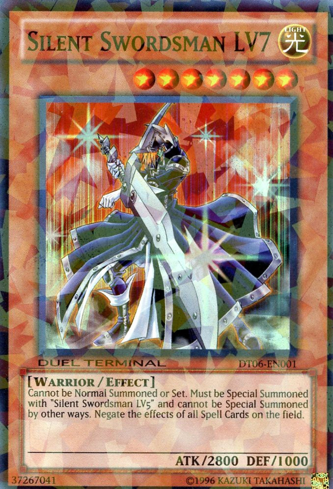 Silent Swordsman LV7 [DT06-EN001] Super Rare | Jomio and Rueliete's Cards and Comics