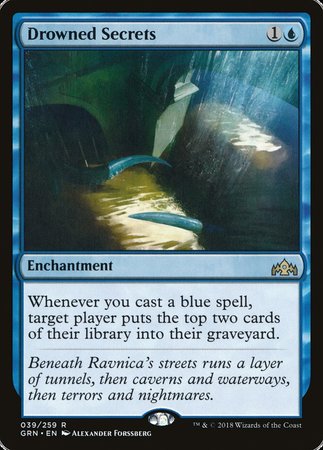 Drowned Secrets [Guilds of Ravnica] | Jomio and Rueliete's Cards and Comics