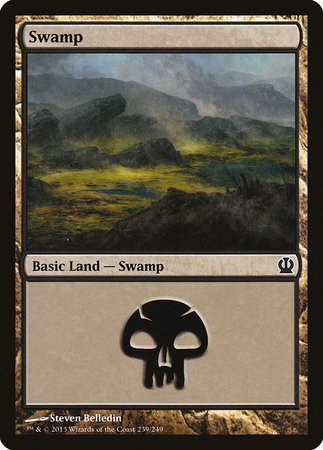 Swamp (239) [Theros] | Jomio and Rueliete's Cards and Comics