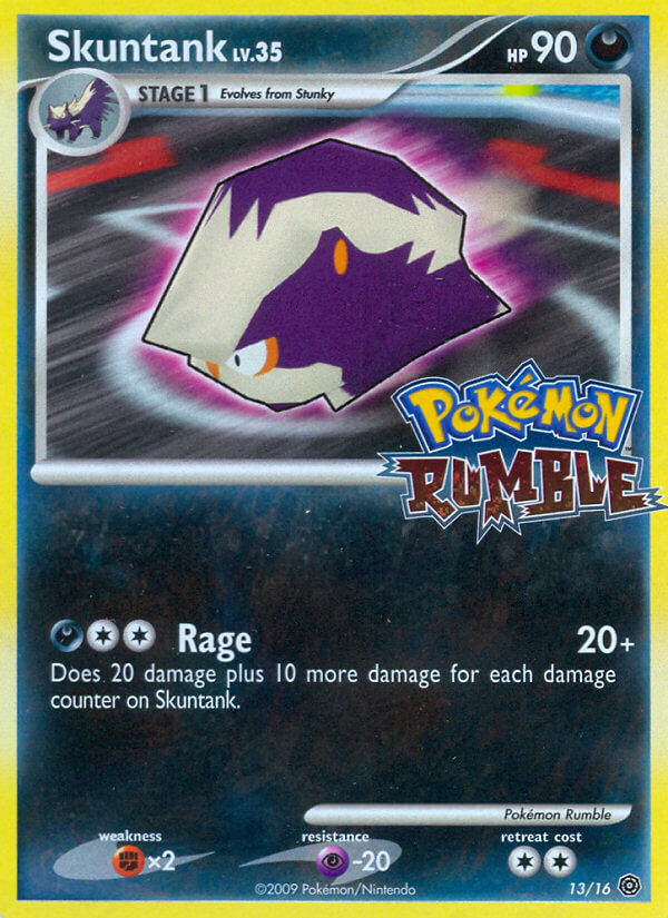 Skuntank (13/16) [Pokémon Rumble] | Jomio and Rueliete's Cards and Comics