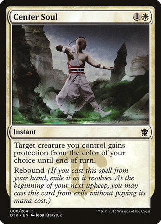Center Soul [Dragons of Tarkir] | Jomio and Rueliete's Cards and Comics
