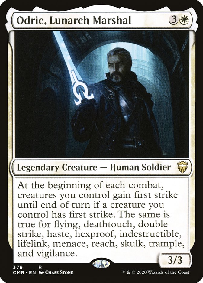 Odric, Lunarch Marshal [Commander Legends] | Jomio and Rueliete's Cards and Comics