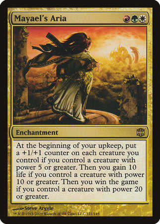 Mayael's Aria [Alara Reborn] | Jomio and Rueliete's Cards and Comics