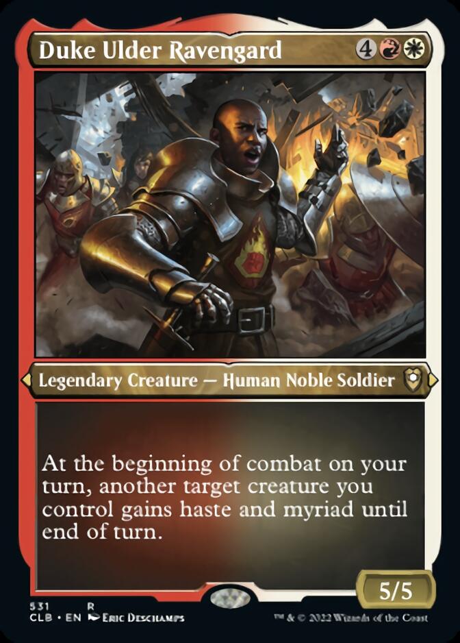 Duke Ulder Ravengard (Foil Etched) [Commander Legends: Battle for Baldur's Gate] | Jomio and Rueliete's Cards and Comics