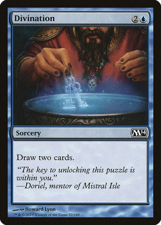 Divination [Magic 2014] | Jomio and Rueliete's Cards and Comics