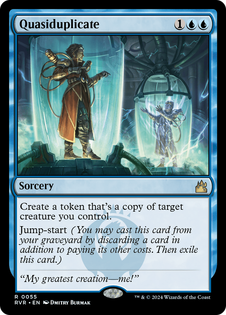 Quasiduplicate [Ravnica Remastered] | Jomio and Rueliete's Cards and Comics