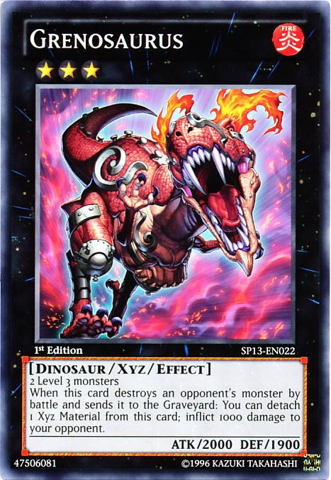 Grenosaurus [SP13-EN022] Common | Jomio and Rueliete's Cards and Comics