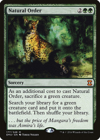 Natural Order [Eternal Masters] | Jomio and Rueliete's Cards and Comics