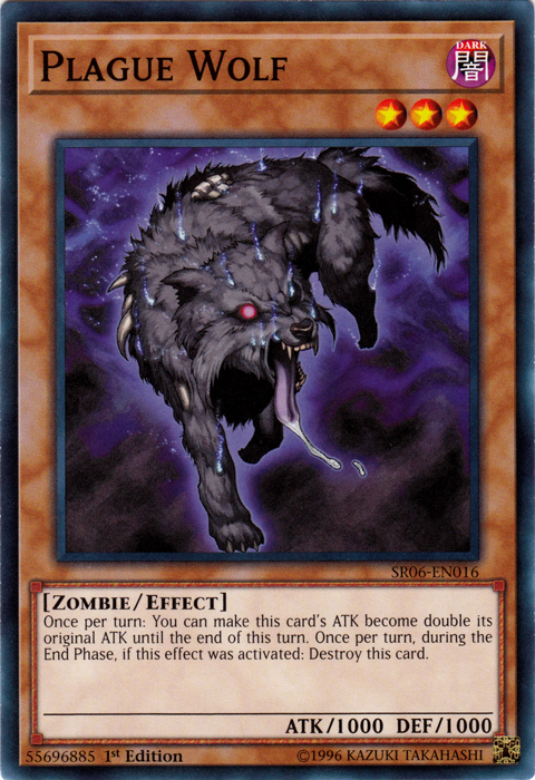 Plague Wolf [SR06-EN016] Common | Jomio and Rueliete's Cards and Comics