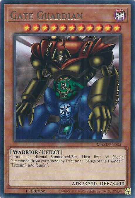 Gate Guardian [MAZE-EN035] Rare | Jomio and Rueliete's Cards and Comics