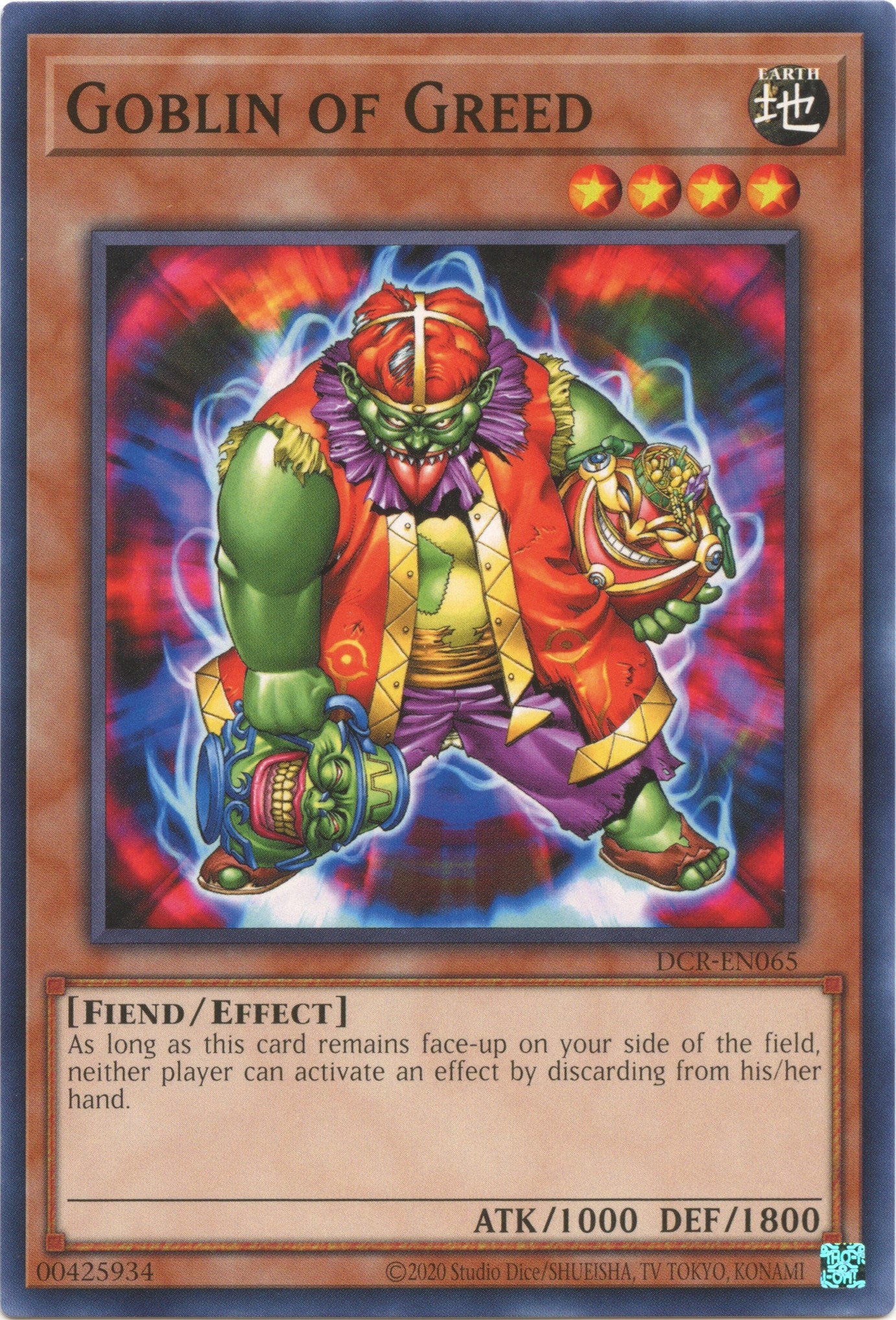 Goblin of Greed (25th Anniversary) [DCR-EN065] Common | Jomio and Rueliete's Cards and Comics