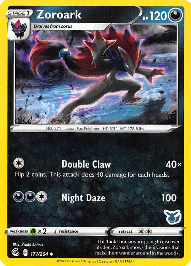 Zoroark (171/264) (Eevee Deck) [Battle Academy 2022] | Jomio and Rueliete's Cards and Comics