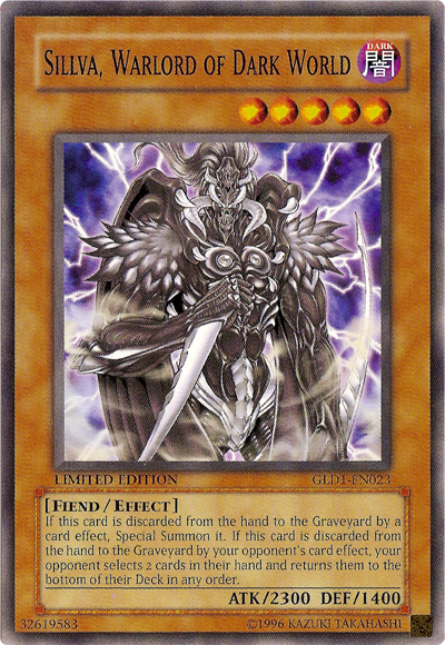 Sillva, Warlord of Dark World [GLD1-EN023] Common | Jomio and Rueliete's Cards and Comics