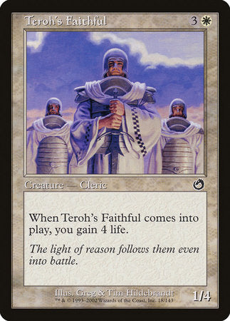 Teroh's Faithful [Torment] | Jomio and Rueliete's Cards and Comics