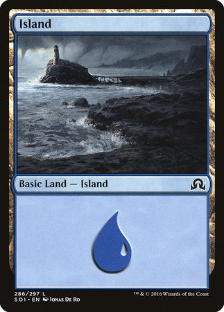 Island (286) [Shadows over Innistrad] | Jomio and Rueliete's Cards and Comics