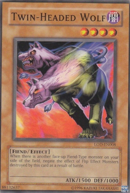 Twin-Headed Wolf [LOD-EN008] Common | Jomio and Rueliete's Cards and Comics