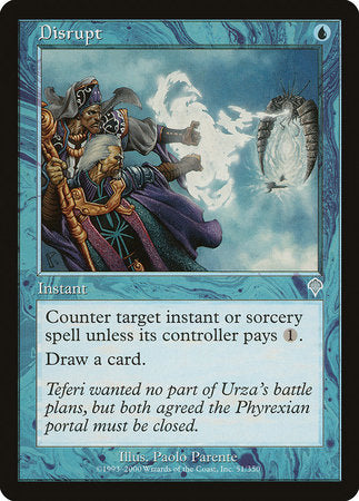 Disrupt [Invasion] | Jomio and Rueliete's Cards and Comics