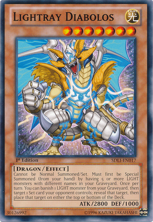 Lightray Diabolos [SDLI-EN017] Common | Jomio and Rueliete's Cards and Comics