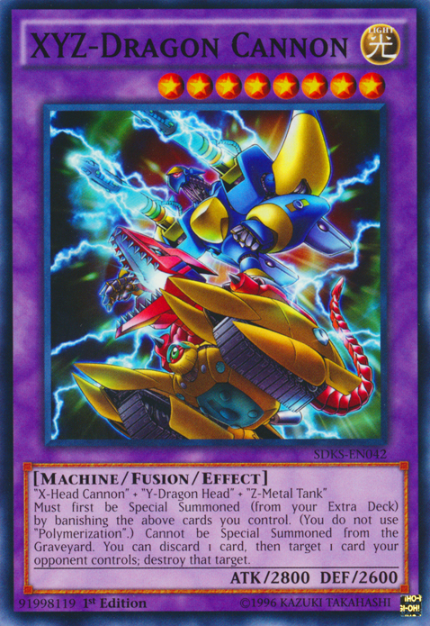 XYZ-Dragon Cannon [SDKS-EN042] Common | Jomio and Rueliete's Cards and Comics