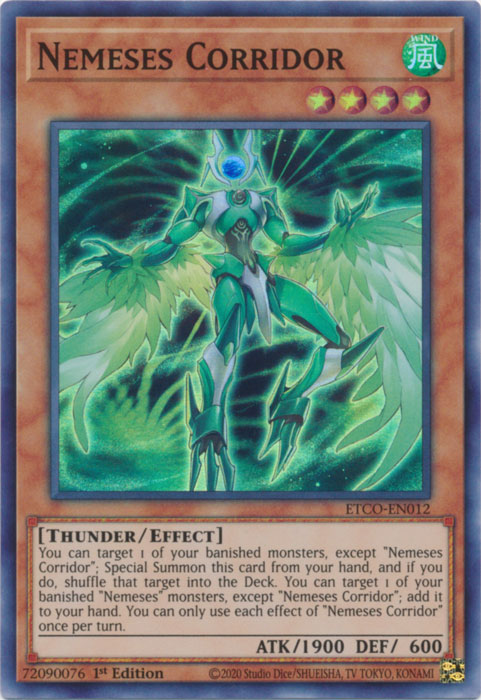 Nemeses Corridor [ETCO-EN012] Super Rare | Jomio and Rueliete's Cards and Comics