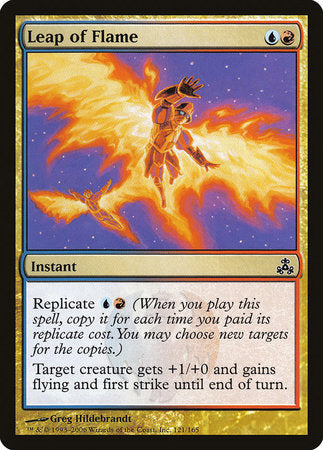 Leap of Flame [Guildpact] | Jomio and Rueliete's Cards and Comics