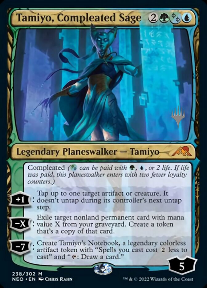 Tamiyo, Compleated Sage (Promo Pack) [Kamigawa: Neon Dynasty Promos] | Jomio and Rueliete's Cards and Comics