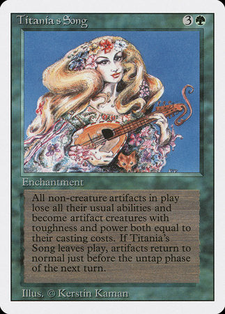 Titania's Song [Revised Edition] | Jomio and Rueliete's Cards and Comics