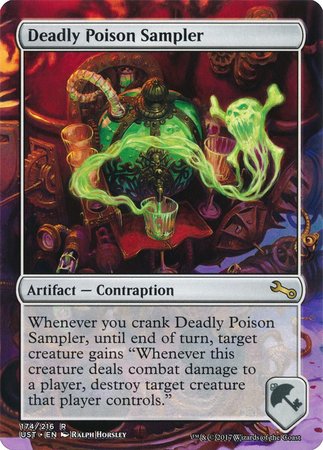 Deadly Poison Sampler [Unstable] | Jomio and Rueliete's Cards and Comics