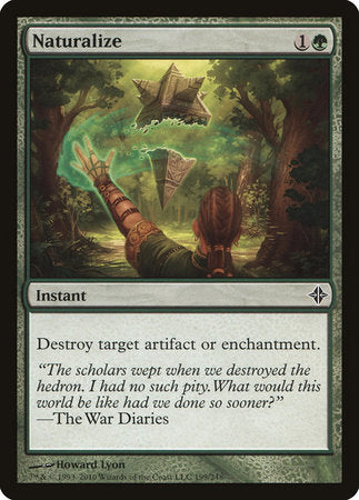 Naturalize [Rise of the Eldrazi] | Jomio and Rueliete's Cards and Comics