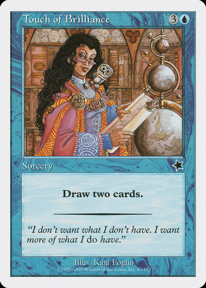 Touch of Brilliance [Starter 1999] | Jomio and Rueliete's Cards and Comics