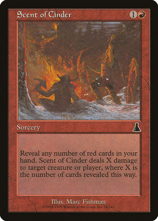 Scent of Cinder [Urza's Destiny] | Jomio and Rueliete's Cards and Comics