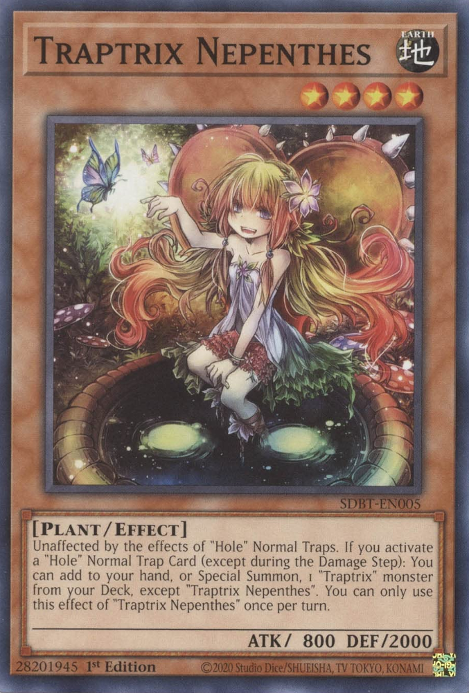 Traptrix Nepenthes [SDBT-EN005] Common | Jomio and Rueliete's Cards and Comics