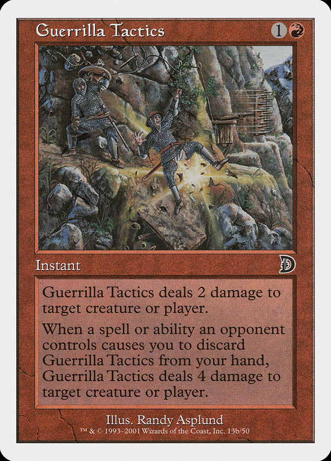 Guerrilla Tactics (Falling) [Deckmasters] | Jomio and Rueliete's Cards and Comics
