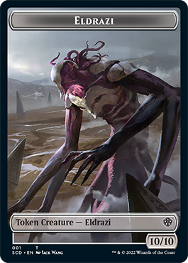 Eldrazi // Soldier Double-Sided Token [Starter Commander Decks] | Jomio and Rueliete's Cards and Comics