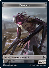 Eldrazi // Soldier Double-Sided Token [Starter Commander Decks] | Jomio and Rueliete's Cards and Comics