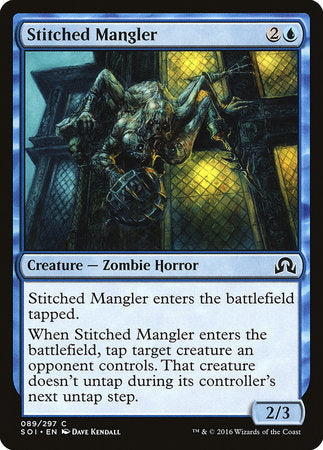 Stitched Mangler [Shadows over Innistrad] | Jomio and Rueliete's Cards and Comics