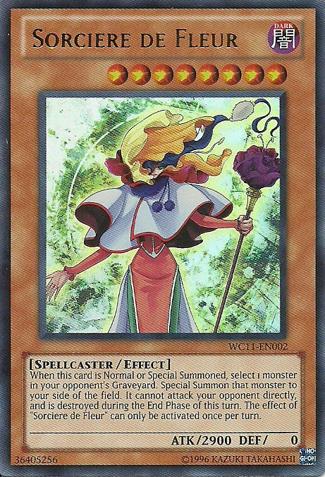 Sorciere de Fleur [WC11-EN002] Ultra Rare | Jomio and Rueliete's Cards and Comics