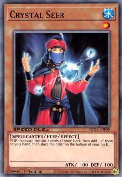 Crystal Seer [SGX1-ENF09] Common | Jomio and Rueliete's Cards and Comics