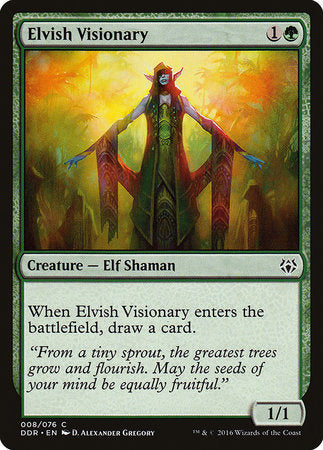 Elvish Visionary [Duel Decks: Nissa vs. Ob Nixilis] | Jomio and Rueliete's Cards and Comics