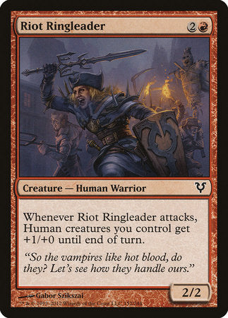 Riot Ringleader [Avacyn Restored] | Jomio and Rueliete's Cards and Comics