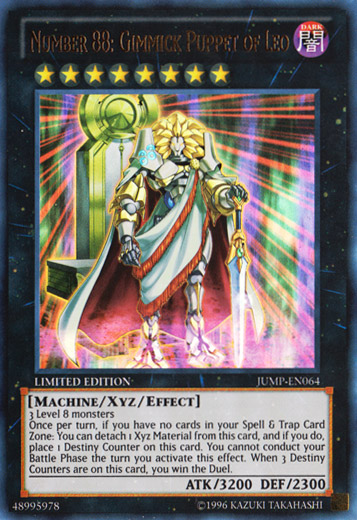 Number 88: Gimmick Puppet of Leo [JUMP-EN064] Ultra Rare | Jomio and Rueliete's Cards and Comics