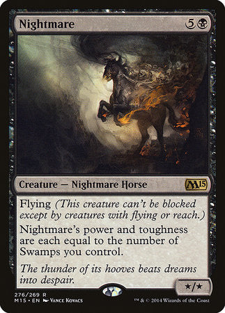 Nightmare [Magic 2015] | Jomio and Rueliete's Cards and Comics