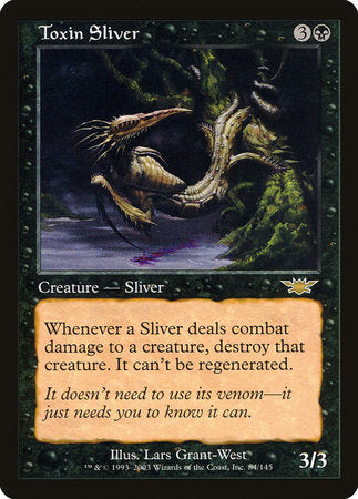 Toxin Sliver [Legions] | Jomio and Rueliete's Cards and Comics